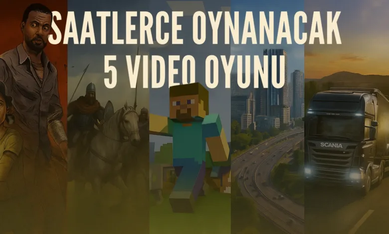 Saatlerce Oynanacak 5 Video Oyunu